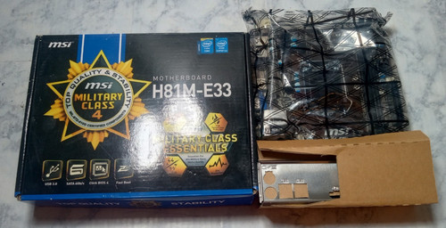 Scheda madre msi h81m e33 - scheda,