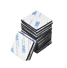 5X BIADESIVO 3M 9448A 40X40mm IN SCHIUMA QUADRATO adesivo forte colla nastro 