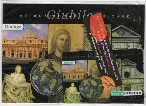 Scheda telefonica giubileo - scheda, "giubileo