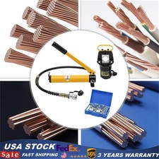 Crimpatrice idraulica per filo 20 tonnellate strumento di crimpatura linea cavo pinza terminale e pompa