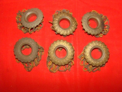 Lot binets laiton avec - 6,