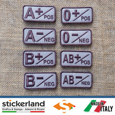 Toppa Patch Gruppo Sanguigno