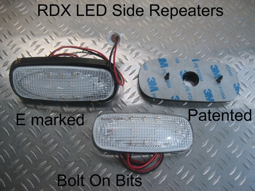 Rdx frecce laterali led - rdx, vetro