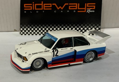 Slot car racer - racer, sideways