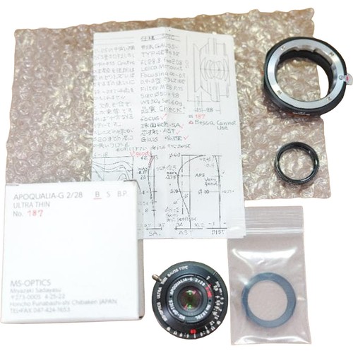Optics apoqualia 28mm f2 - ms,