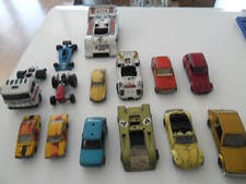 POLISTIL LOTTO 14 MACCHININE  ANNI '70- DA COLLEZIONE,USATE ,VISSUTE.