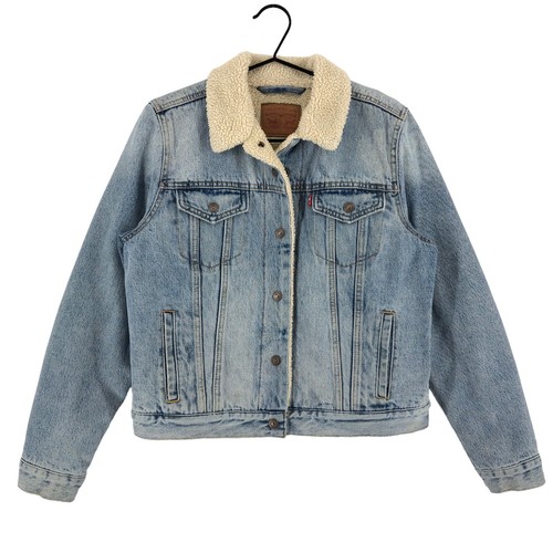 Giacca trucker sherpa - trucker, denim