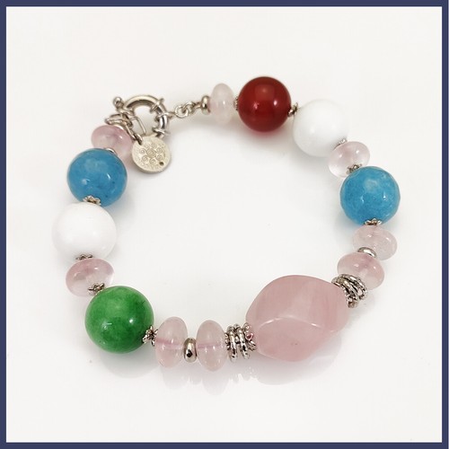 Bracciale donna multicolor - bracciale,