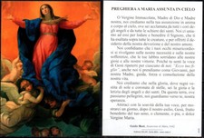 Santino preghiera a maria - -,