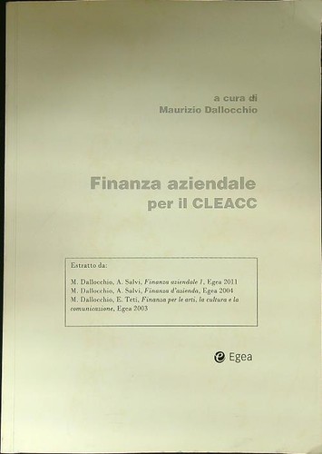Finanza aziendale per - finanza,