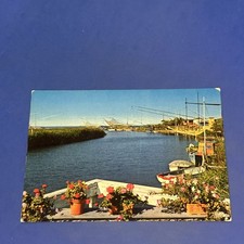 LIDO DI SAVIO CAPANNI DA PESCA CARTOLINA - A COLORI