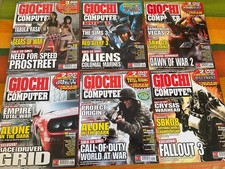 LOTTO 22 RIVISTE GIOCHI PER IL MIO COMPUTER ANNI DAL 2007 AL 2011