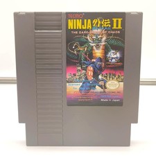 NINJA GAIDEN 2 THE DARK SWORD OF CHAOS - NTSC USA - NINTENDO NES - TESTATO