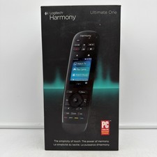Logitech Harmony Ultimate One 15 dispositivi telecomando touchscreen ricaricabile scatola aperta