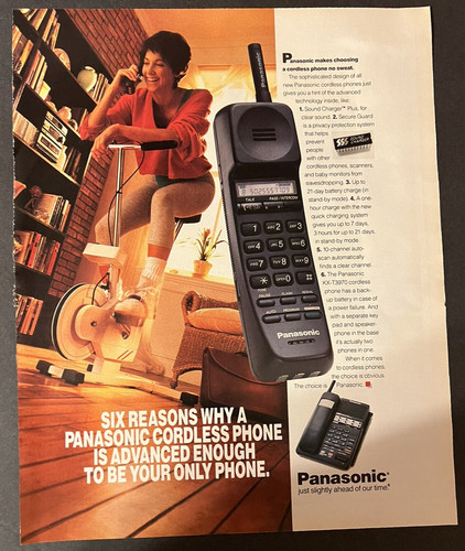 Pubblicità telefono cordless