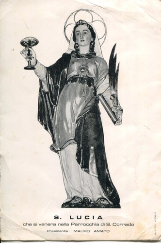 Lucia che venera - s.,