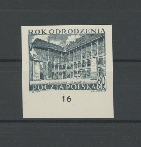 Polonia stampa nera 1958 - polonia,