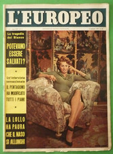SOFIA LOREN L'EUROPEO 1957