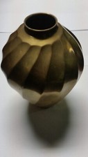 Vaso ottone dorato - vaso, vintage