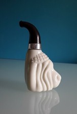 "AVON" vintage, Bottiglia vuota Profumo da collezione, vetro bianco opaco. 