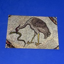 VENEZIA BASILICA DI S. MARCO PAVIMENTO MOSAICO CICOGNA - Cartolina  - A COLORI