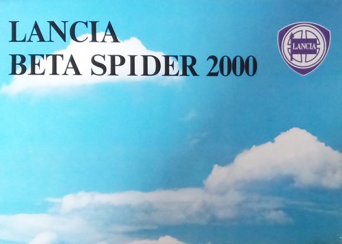 Lancia beta spider 2000 - lancia,