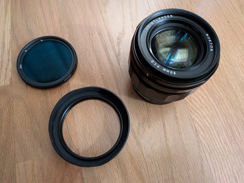 Voigtlander nokton 1 2 - nokton, f/1.2