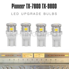 4 pz Pioneer TX-7800 TX-9800 LED 8 V Ricevitore quadrante misuratore aggiornamento lampadina