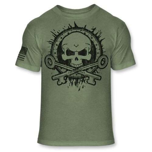 Shirt fabbro logo - t-shirt, teschio