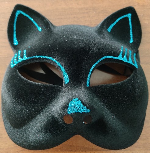 Maschera carnevale gatta - maschera,