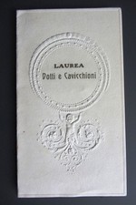 Menù originale pranzo LAUREA