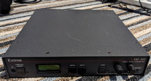 Extron vsc 500 - extron,