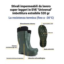 Stivali impermeabili da lavoro super leggeri in EVA imbottitura termici N44