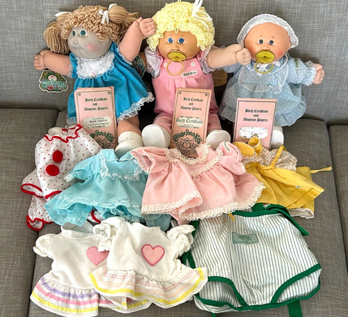 Lotto vintage cabbage patch - lotto,