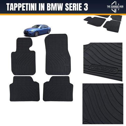 Tappetini gomma neri - tappetini,