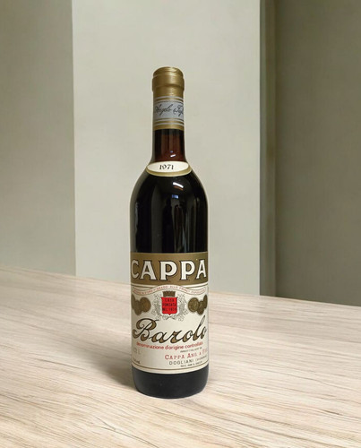 Barolo cappa 1971 vino rosso - cappa,