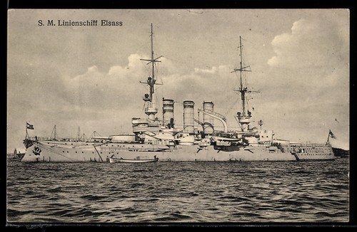 Linienschiff s elsaß - s.m.s.,