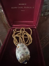 The House Of Igor Carl Fabergè Geneve Easter Egg Enamel Uovo Di Fabergè
