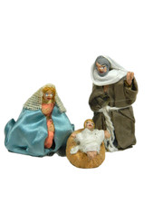 Natività 3pz in Terracotta Cm