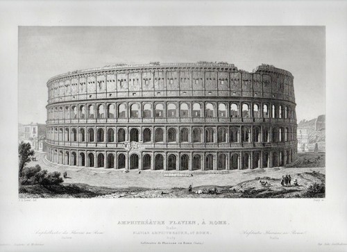 Roma anfiteatro flavio - roma,