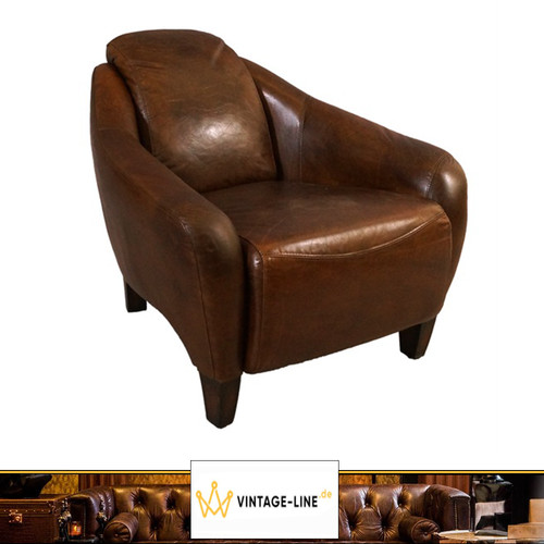Poltrona club vintage - in, vera