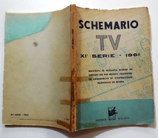 SCHEMARIO TV XI SERIE 1961