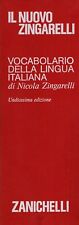 IL NUOVO ZINGARELLI