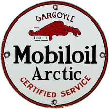 INSEGNA PORCELLANA MOBILOIL
