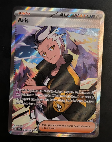 Carta pokemon aris 232 191 - carta,