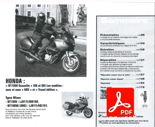 Pdf honda 700 deauville - nt,
