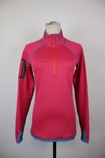 MAMMUT FELPA TECNICA DONNA  TG XS WOMAN CASUAL VINTAGE SPORT SWEATSHIRT CON ZIP