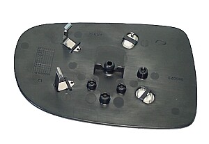 Vetro specchietto per opel - dx,