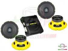 SoundPack SPL Amplificatore 1350 W rms + 4 Woofer Ground Zero 20 cm 