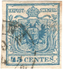 ANTICHI STATI ITALIANI - LOMBARDO VENETO (1855), #12c.